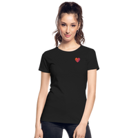 Heartucate Shirt Frauen Schwarz - Schwarz