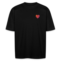 Unisex Heartucate T-Shirt - Schwarz