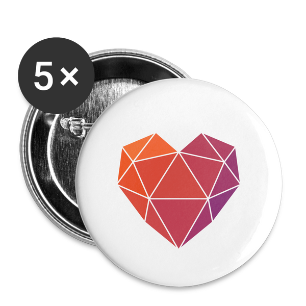 Heartucate Buttons