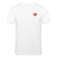 Heartucate Shirt Männer Weiß - Weiß