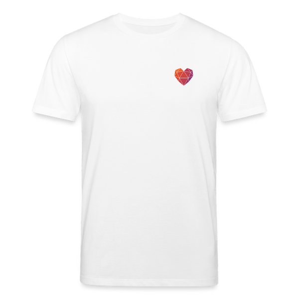 Heartucate Shirt Männer Weiß