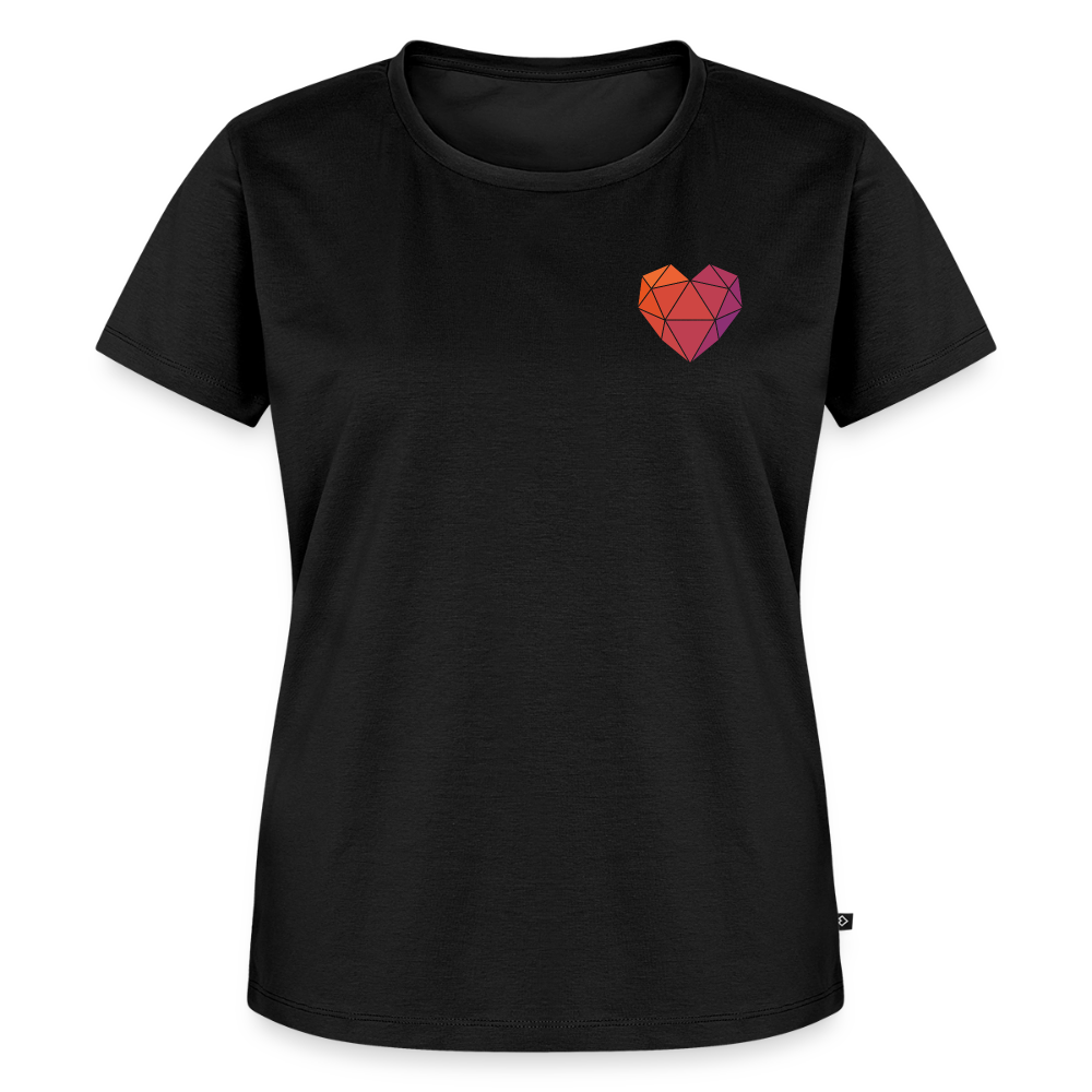 Heartucate Shirt Frauen - Schwarz