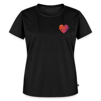 Heartucate Shirt Frauen - Schwarz