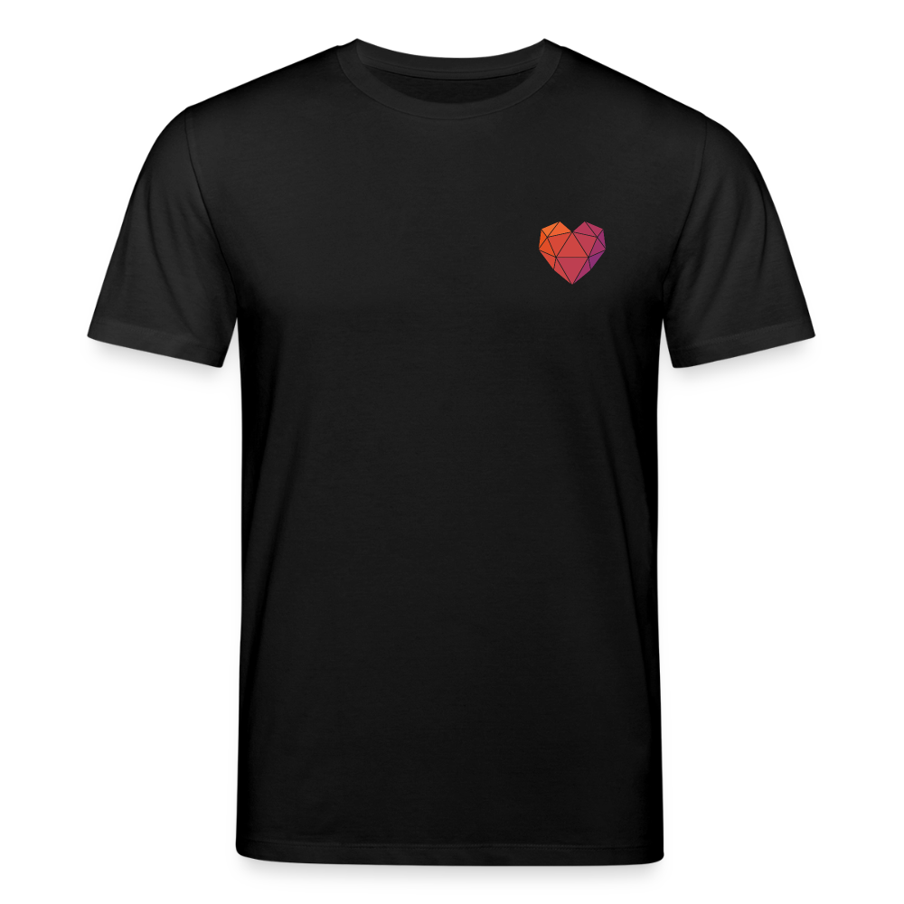 Heartucate Shirt Männer - Schwarz