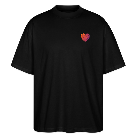 Unisex Heartucate T-Shirt - Schwarz