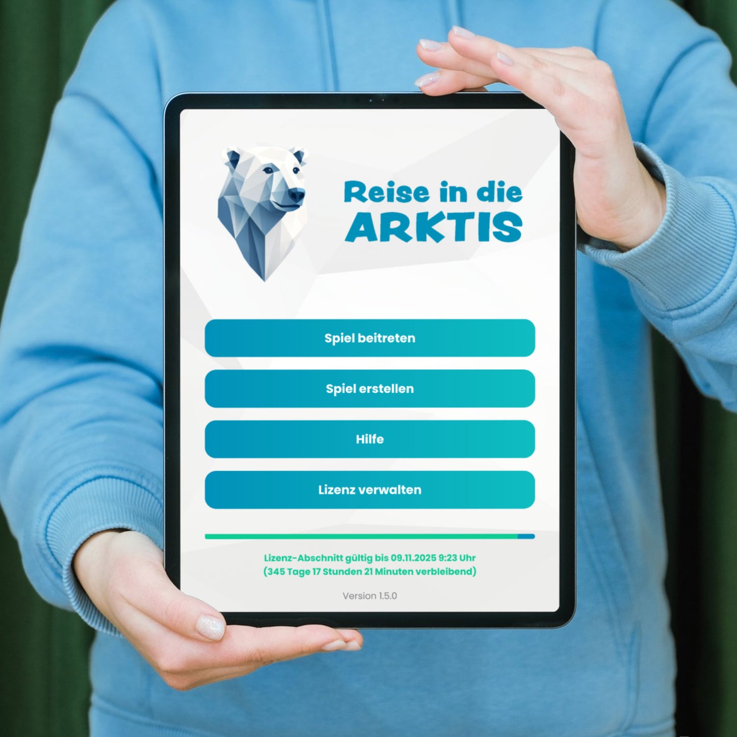 Reise in die Arktis - App Lizenzen