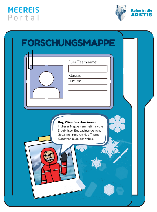 Forschungsmappe für die Stationsarbeit (Meereisportal)*